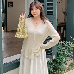 XL-3XL大きいサイズカーディガン XL-3XL大きいサイズカーディガン