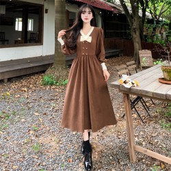 M-4XL大きいサイズワンピース